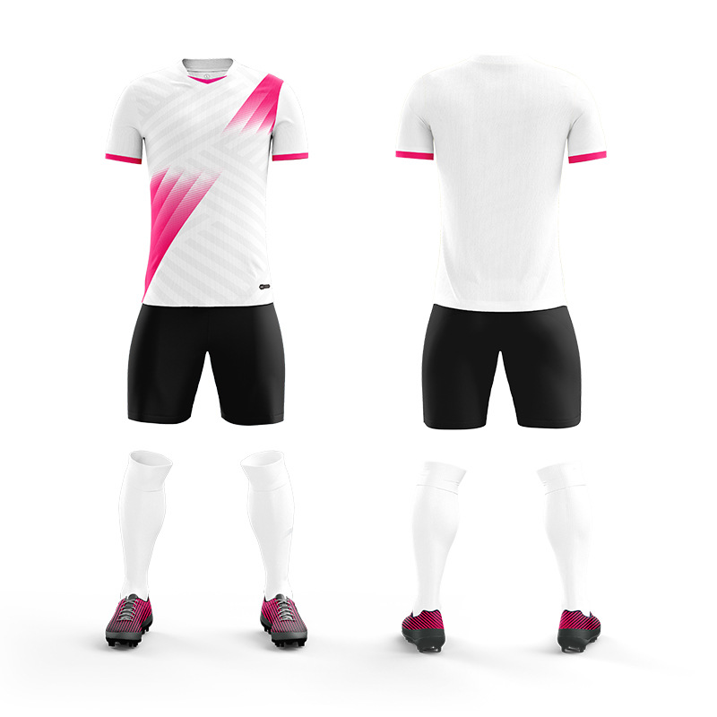 Men's short-sleeved sports Training White kit M120 - Image 2